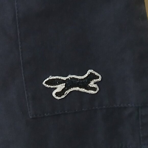 Fox Mens Cargo Golf Shorts Navy Blue Size 34 - Picture 3 of 6